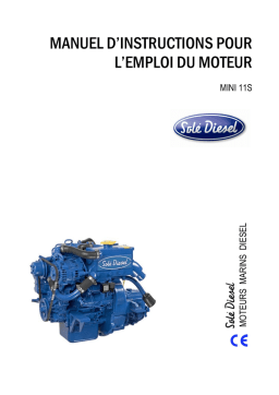 Solé Diesel MINI-11 Engine Manuel utilisateur