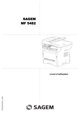 Sagem MF 5482 Manuel utilisateur