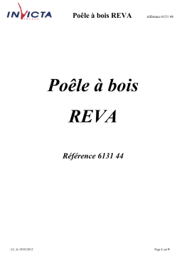 Invicta REVA 6131-44 Manuel utilisateur
