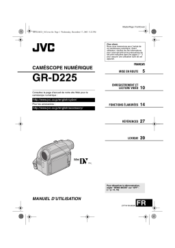 JVC GR D225 Manuel utilisateur