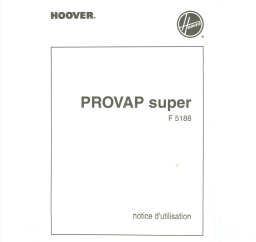 Hoover F 5188 Manuel utilisateur