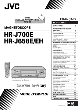 JVC HR-J700E Manuel utilisateur