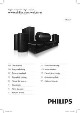 Philips HTS3551 Manuel utilisateur