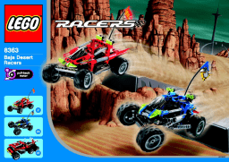 Lego 8363 Baja Desert Racers Manuel utilisateur