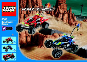 Guide d'installation | Lego 8363 Baja Desert Racers Manuel utilisateur | Fixfr