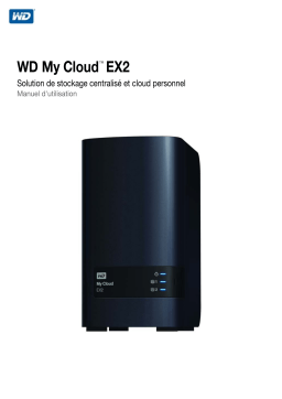 Western Digital My Cloud EX2 Manuel utilisateur