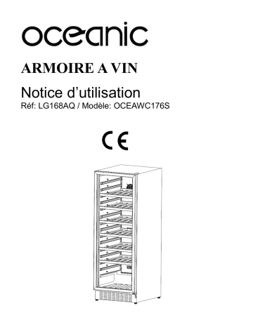 Manuel du propriétaire | Oceanic OCEAWC176S Manuel utilisateur | Fixfr