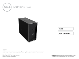 Dell Inspiron 3847 desktop spécification