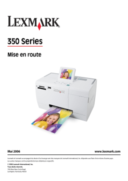 Lexmark P350 Manuel utilisateur