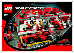 Lego 8144 Ferrari F1 Team Manuel utilisateur