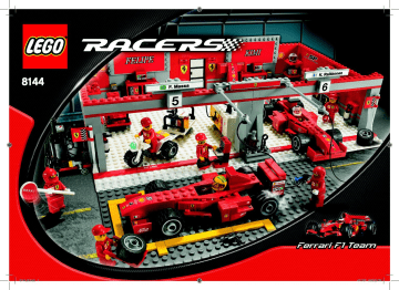 Guide d'installation | Lego 8144 Ferrari F1 Team Manuel utilisateur | Fixfr