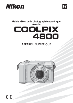 Nikon Coolpix E4800 Manuel utilisateur