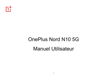Mode d'emploi | OnePlus Nord N10 5G Manuel utilisateur | Fixfr