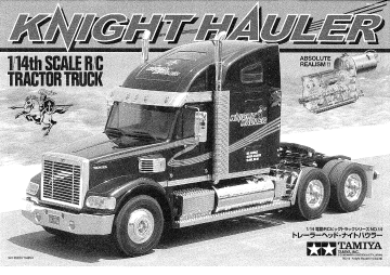 Manuel du propriétaire | Tamiya Knight Hauler Big Truck Manuel utilisateur | Fixfr