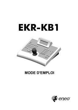 Eneo EKR-KB1 Manuel utilisateur