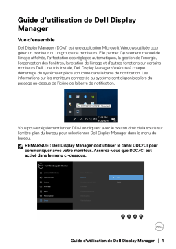 Dell U2520DR electronics accessory Manuel utilisateur
