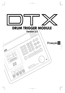 Yamaha DTXV2 Manuel utilisateur