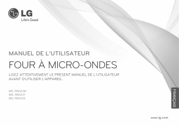 Manuel du propriétaire | LG MH6535GIB Manuel utilisateur | Fixfr