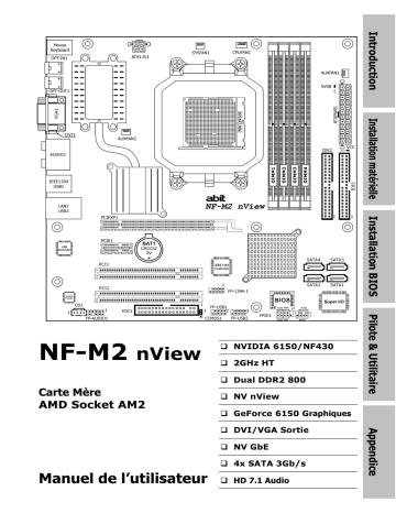 Manuel du propriétaire | Abit NF-M2-NVIEW Manuel utilisateur | Fixfr