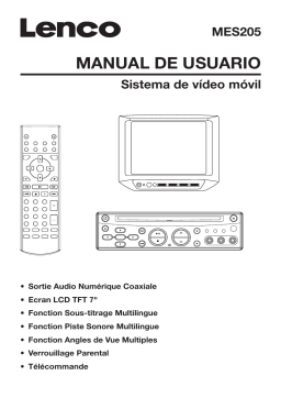 Lenco MES-205 Manuel utilisateur