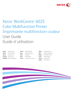 Xerox 6025 WorkCentre Mode d'emploi