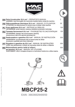 Mac Allister MBCP25-2 Manuel utilisateur