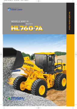 Hyundai HL760-7A Manuel utilisateur