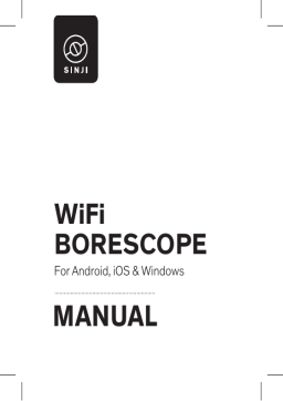 Sinji WiFi Borescope Manuel utilisateur