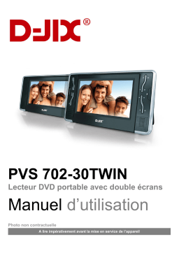 D-JIX PVS 702-30 Twin Manuel utilisateur