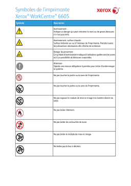 Xerox WORKCENTRE 6605 Manuel utilisateur