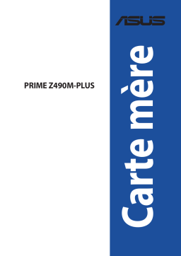 Asus PRIME Z490M-PLUS Carte mère Manuel utilisateur