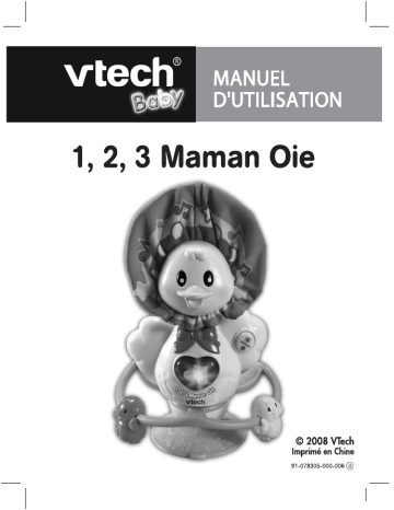 Manuel du propriétaire | VTech 123 MAMAN OIE Manuel utilisateur | Fixfr