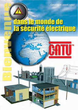 CATU CATALOGUE 2007 Manuel utilisateur