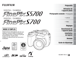 Fujifilm FinePix S5700 Mode d'emploi