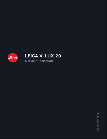 Guide de démarrage rapide | Leica V-Lux 20 Manuel utilisateur | Fixfr