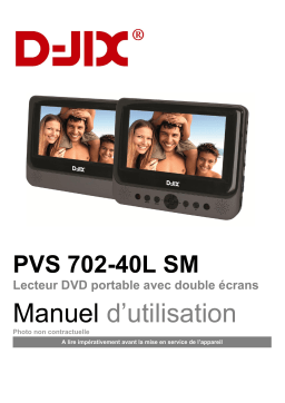 D-JIX PVS 702-40L SM Manuel utilisateur