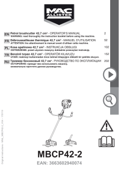Mac Allister MBCP42-2 Mode d'emploi