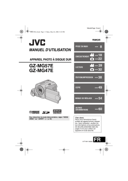 JVC GZ MG47E Manuel utilisateur