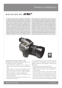 Hasselblad H4D-60 Manuel utilisateur