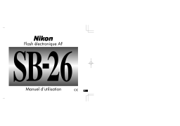 Nikon SB-26 Manuel utilisateur