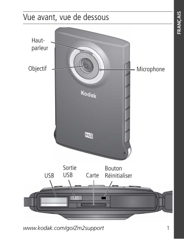 Mode d'emploi | Kodak ZM2 Manuel utilisateur | Fixfr