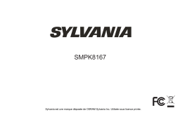 Sylvania SMPK 8167 Manuel utilisateur
