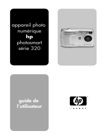 Manuel du propriétaire | HP PhotoSmart 320 Manuel utilisateur | Fixfr