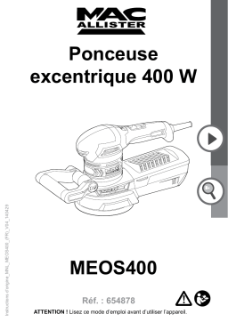 Mac Allister MEOS400 Mode d'emploi