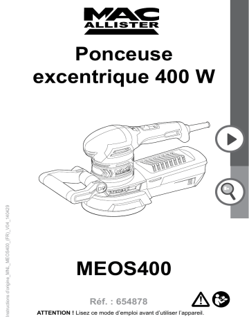 Mac Allister MEOS400 Mode d'emploi | Fixfr