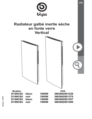 Blyss HNC10CWT441S Mode d'emploi | Fixfr