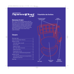 Belkin SPEEDPAD NOSTROMO N50 #F8GFPC001EA Manuel utilisateur