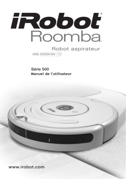 iRobot ROOMBA 620ROOMBA 625 PROROOMBA 630ROOMBA 650ROOMBA 660 Manuel utilisateur