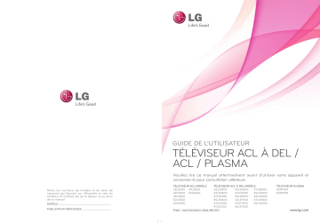 32LD550 | LG 42LD550 Manuel du propriétaire | Fixfr