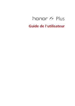 Honor 6 Plus Manuel utilisateur